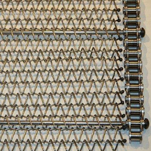 Nastro trasportatore in rete metallica - No. 95 - MTF Technik Hardy Schürfeld GmbH & Co. KG  - in acciaio inossidabile / acciaio / per l'industria siderurgica