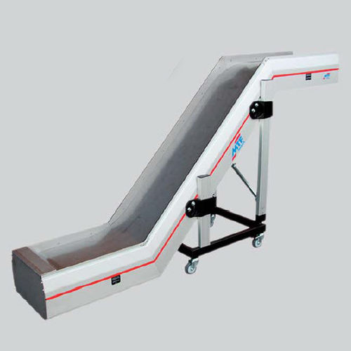 Trasportatore a nastro - ZMF-LD 120 - MTF Technik Hardy Schürfeld GmbH & Co. KG  - a nastro magnetico / orizzontale / a Z