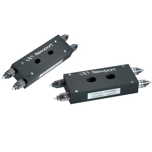 Accoppiatore di fibra ottica - F-CPL series - MICRO-CONTROLE / Spectra-Physics - compatto / ad alte prestazioni