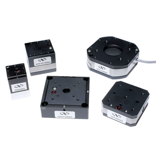 Piastra di nanoposizionamento lineare - NPX series - MICRO-CONTROLE / Spectra-Physics - piezoelettrica / 3 assi / compatta