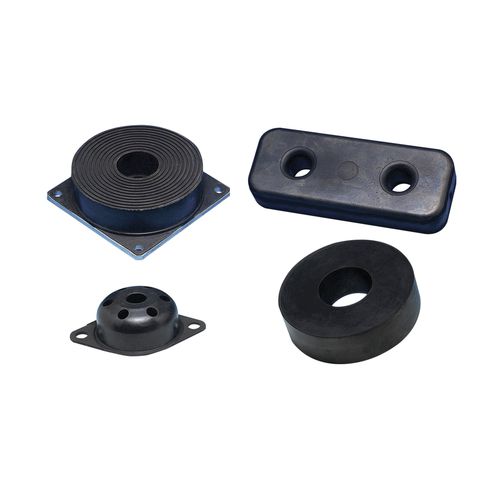 Supporto antivibrazione rettangolare - 514202  - PAULSTRA - in elastomero / per carichi pesanti / per macchina