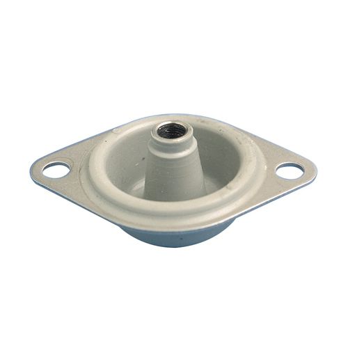 Supporto antivibrazione con flangia - E1E2 series - PAULSTRA - in acciaio / in acciaio inossidabile / in elastomero