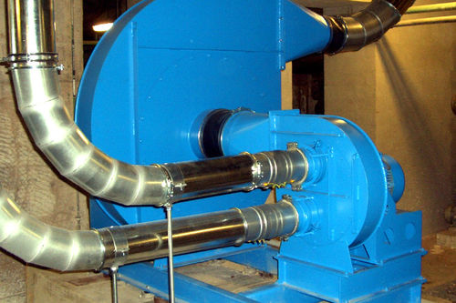 Ventilatore trituratore - NESTRO Lufttechnik GmbH - da terra / centrifugo / di aspirazione