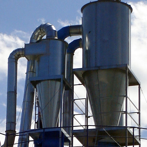 Separatore di trucioli - NESTRO Lufttechnik GmbH - di carta / inerziale / per l'industria del riciclaggio