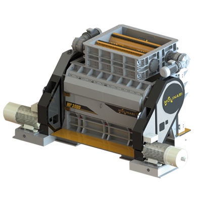 Trituratore secondario - MT3000 - Molinari & C. s.n.c. - monoalbero / per rifiuti solidi sfusi / a risparmio energetico