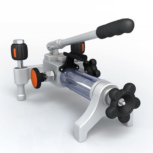 Pompa idraulica a 2 pistoni - ADT 928A - AOIP - manuale / da braccia / in alluminio