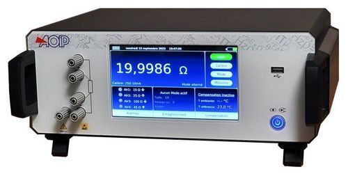 Microohmmetro digitale - OM 37 - AOIP - portatile / da banco / per aeromobile
