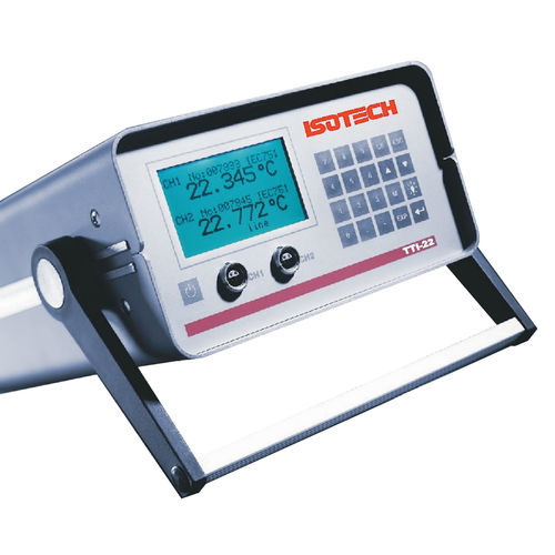 Termometro di riscontro - TTI 22 - AOIP - a resistenza / con sonda / con display LCD