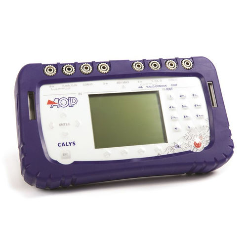 Calibratore multifunzione - CALYS 100 - AOIP - di temperatura / di pressione / di tensione