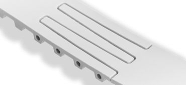 Nastro trasportatore in plastica - PinLock junction BRECO® - BINDER MAGNETIC - industriale