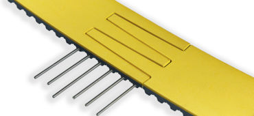 Cinghia piatta - BRECO® PinLock - BINDER MAGNETIC - in gomma / per rullo trasportatore