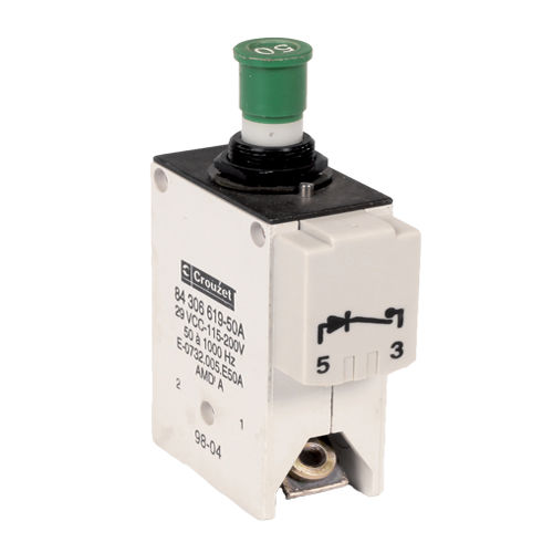 Interruttore automatico di alta potenza - 84306  - Crouzet - con azionamento a molla / monofase / unipolare