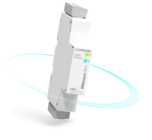 PLC per armadietto - Millenium Slim - Crouzet - su guida DIN / modulare / in tempo reale
