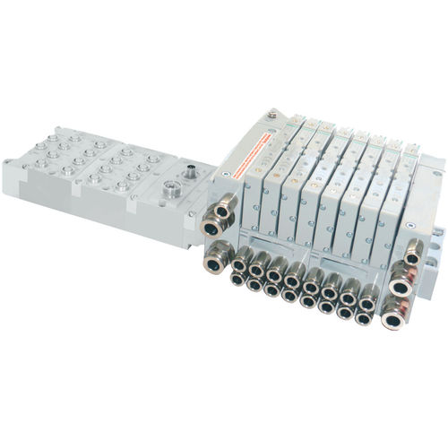Isola di distribuzione a cassetto - AVENTICS™ 501 - ASCO - azionato tramite solenoide / a 3/2 vie / a 5/2 vie