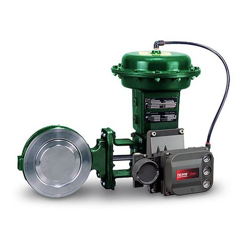 Valvola a farfalla - Fisher™ 8560 - ASCO - pneumatica / idraulica / elettrica