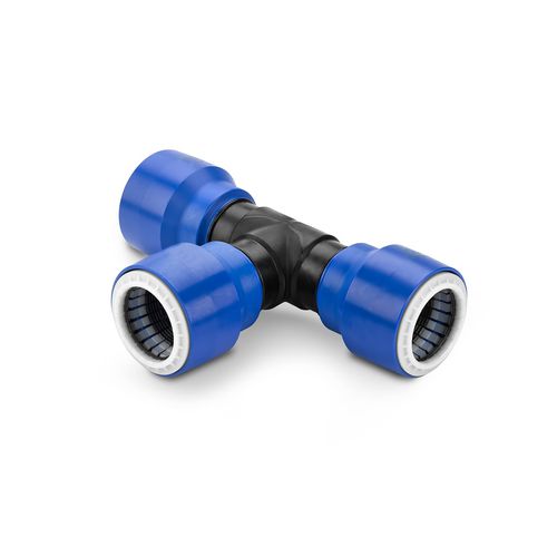 Raccordo idraulico - REINOGRIP - Reinert-Ritz GmbH  - con flangia / a T / in PE