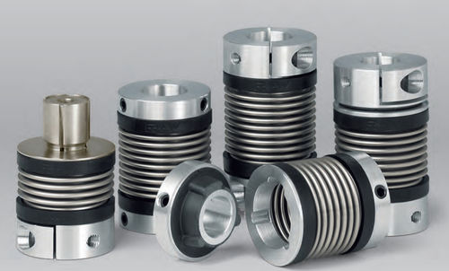 Giunto a soffietto metallico - MK series - SNT - in miniatura / per servomotore / per motore passo-passo