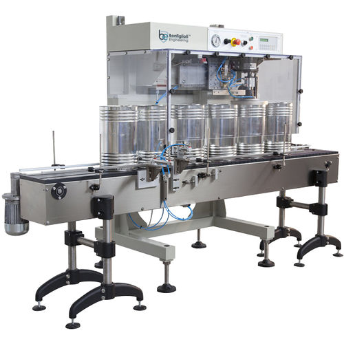 Tester di tenuta di pressione - HSL-200  - Bonfiglioli Engineering S.r.l. - per recipiente vuoto / per aerosol / in linea