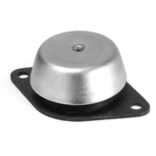 Supporto antivibrazione cilindrico - EPC series - CEF POLYMERES - in elastomero / filettato / con piastre