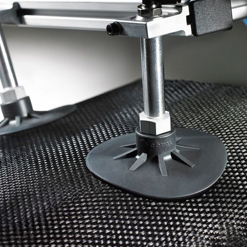 Ventosa arrotondata - VPSC series - COVAL - piatta / in materiale composito / in silicone