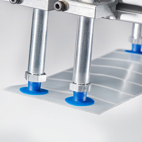 Ventosa arrotondata - VPAL series - COVAL - piatta / in silicone / per l'industria agroalimentare