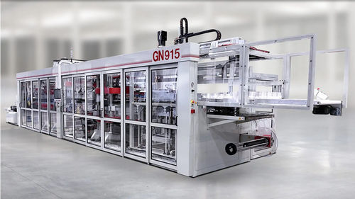 Macchina termoformatrice alimentata a rullo - GN915 - BMG - di lastre / PP / per imballaggio di prodotti alimentari