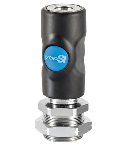 Raccordo pneumatico - PREVO S1 - ISI 062101 - Prevost - filettato / push-to-lock / in composito