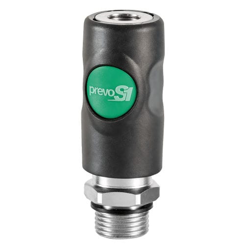 Raccordo pneumatico - ESI 07115 series - Prevost - push-to-lock / in composito / di sicurezza