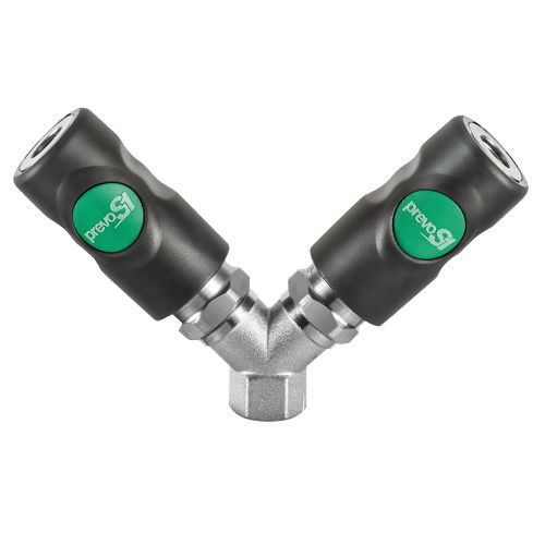 Raccordo pneumatico - ESI 07810 series - Prevost - filettato / rapido / a Y