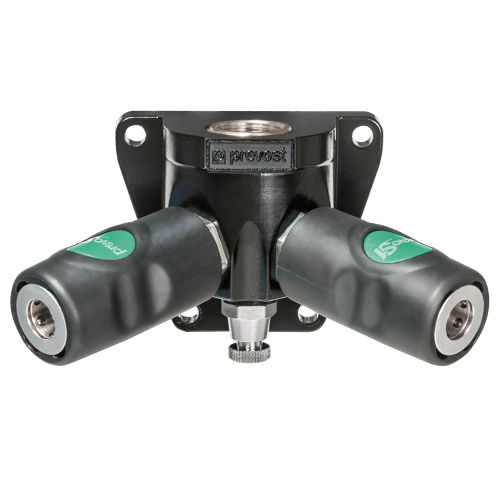 Raccordo pneumatico - ESI 07810xWF series - Prevost - ad avvitamento / push-to-lock / a Y