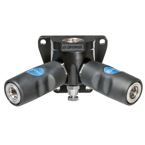 Raccordo pneumatico - ISI 08810xWK series - Prevost - filettato / push-to-lock / a Y