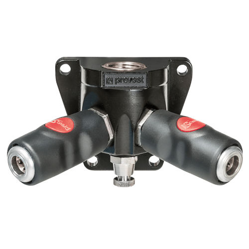 Raccordo pneumatico - USI 088204WK - Prevost - filettato / push-to-lock / a Y