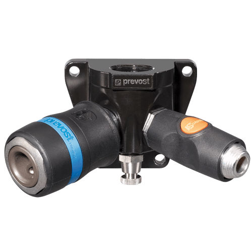 Raccordo pneumatico - ISG 118104WKB6 - Prevost - ad avvitamento / push-to-lock / a Y