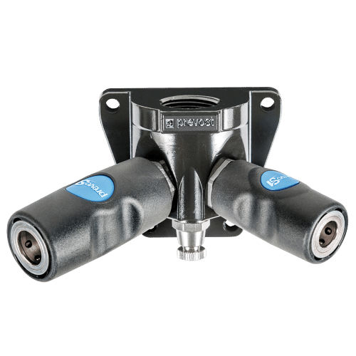 Raccordo pneumatico - ISI 088104WKI6 - Prevost - ad avvitamento / push-to-lock / a Y