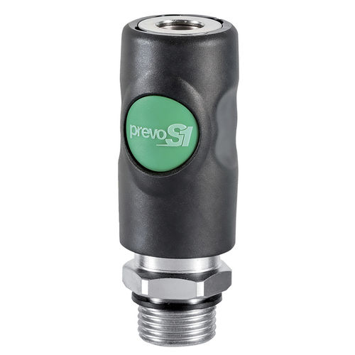 Raccordo pneumatico - ESI 071153HE - Prevost - filettato / push-to-lock / in composito