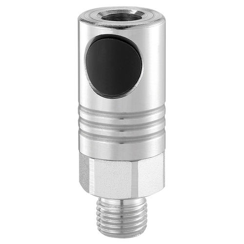 Raccordo pneumatico - CSM 06115 series - Prevost - filettato / rapido / in acciaio inossidabile