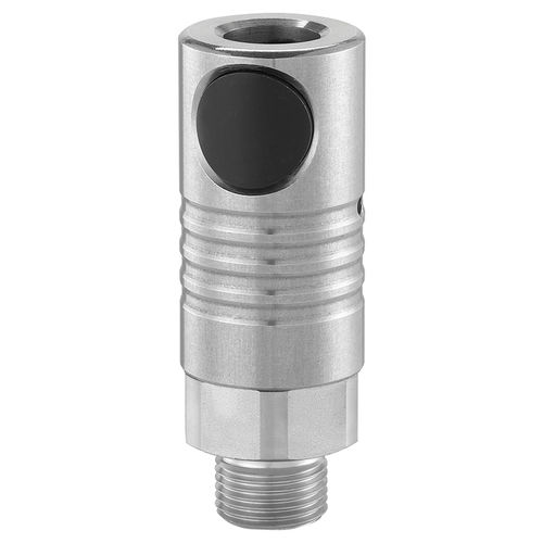 Raccordo pneumatico - CSM 08115 series - Prevost - filettato / rapido / in acciaio