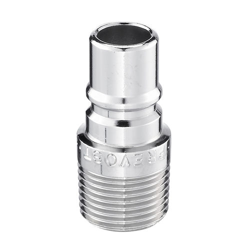 Adattatore idraulico filettato maschio - PREOL 06616 series - Prevost - in acciaio inossidabile / in ottone / in cromo