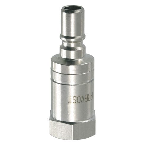 Adattatore idraulico filettato femmina - PREOL 06610 series - Prevost - in acciaio inossidabile / in ottone / dritto