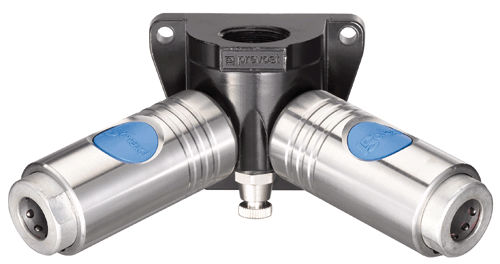 Raccordo pneumatico - ISI 118104WK - Prevost - filettato / push-to-lock / a Y