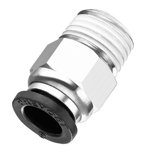 Raccordo pneumatico - RPD MR series - Prevost - filettato / push-in / BSPT
