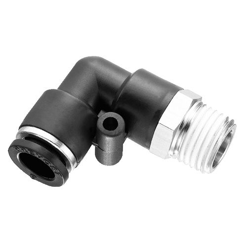 Raccordo pneumatico - RPC MR series - Prevost - push-in / gomito a 90° / polimerico