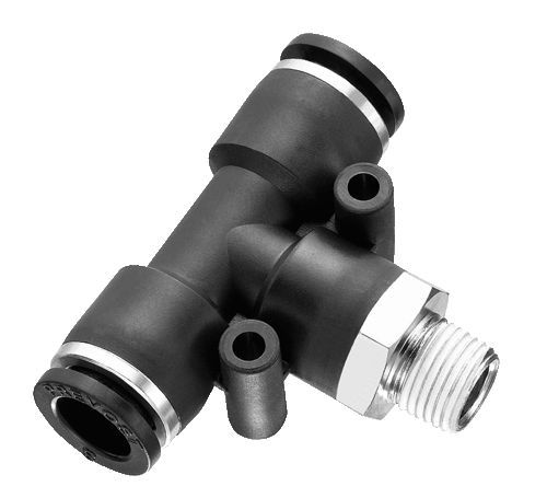Raccordo pneumatico - RPT CR series - Prevost - filettato / push-in / a T