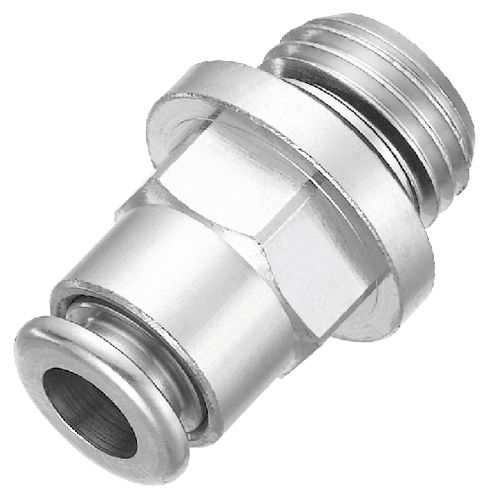 Raccordo pneumatico - RMD MG series - Prevost - push-in / in ottone nichelato / maschio