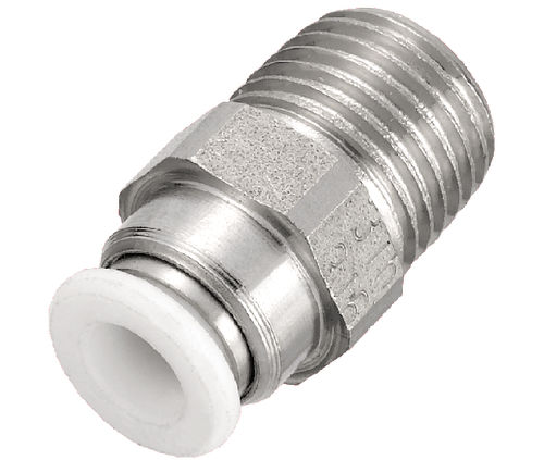 Raccordo idraulico - RID MR series - Prevost - pneumatico / push-to-lock / in acciaio inox