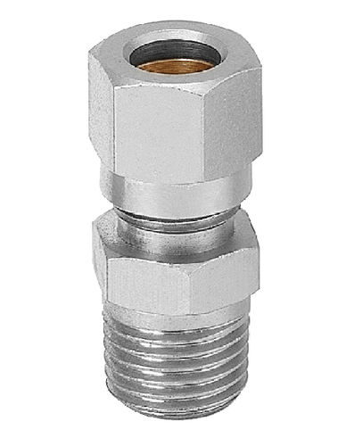 Raccordo idraulico - RO1 series - Prevost - pneumatico / ad avvitamento / in ottone nichelato