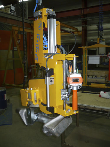 Manipolatore pneumatico - X080 - SAPELEM - con sistema di serraggio / per componenti meccaniche / mobile