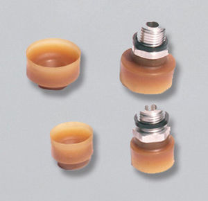 Ventosa profonda - S2 series - SAPELEM - piatta / in silicone / 50 shore A