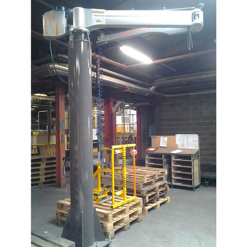 Pallettizzatore e depallettizzatore per movimentazione - 5ZADF08011 - SAPELEM - di pallets / articolato / per l'industria dell'imballaggio