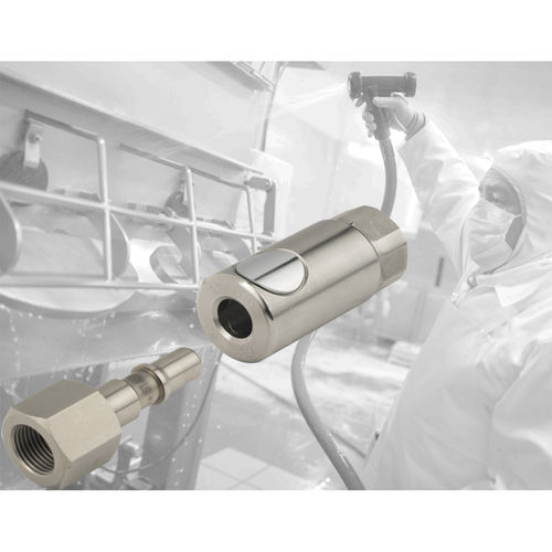 Raccordo rapido - RBE AGROX - Stäubli Fluid Connectors - idraulico / pneumatico / in acciaio inossidabile